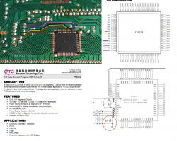 Inside a car radio, running LCD with PT6523 on Arduino Inside a car radio, running LCD with PT6523 on Arduino