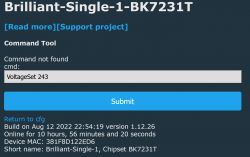 [BK7231T] My HTTP server, configurator, MQTT support from Home Assistant