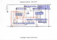 podłączenie dogrzewacza, radia i can gateway na stole can L i can h
