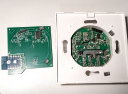 TEEPAO WI-FI Curtain Switch Circuit Board TEEPAO WI-FI curtain switch circuit board with visible electronic components.