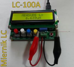 Miernik pojemności i indukcyjności LC100-A - test, opinia