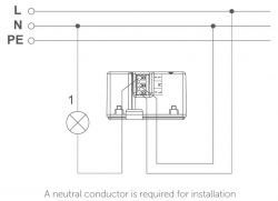 HomematicIP model Hmip-FSM connection of a smart switch to control an LED transformer HomematicIP model Hmip-FSM connection of a smart switch to control an LED transformer
