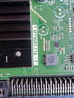 TV Sharp 50EQ6EA - restarty z logo, wymiana płyty na 55EQ6EA?