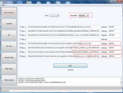A screenshot of UTP software showing various files to upload, their paths, addresses, and status.