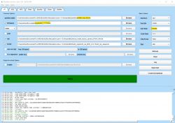 Bouffalo Lab Dev Cube software configuration window with loaded settings for BL602.