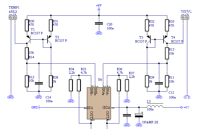 jak podłączyć czujnik KTY84 do procesora Atmega16