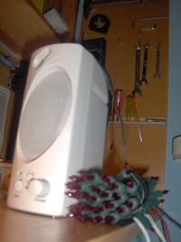 lampki choinkowe migające w rytm muzyki