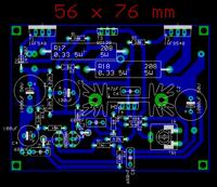 Kompletny projekt wzmacniacza mosfet 50W/schemat+PCB+montaż/