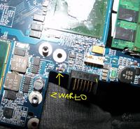 HP DV8000 - zwarcie przy zasilaniu, laptop działa tylko na baterii, co sprawdzić?