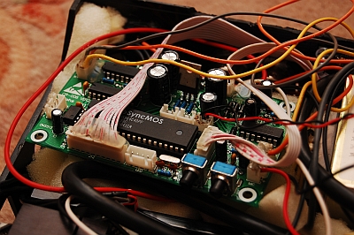 projektor laserowy 500mW 532nm na galvach 20kpps :)