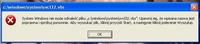 Komunikat o braku pliku svcl32.vbs przy starcie Windows XP