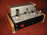 Wzmacniacz lampowy 2xEBL21, 2xEF80, 2xEM80, EZ81 Wzmacniacz lampowy 2xEBL21, 2xEF80, 2xEM80, EZ81