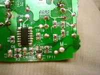 Philips hq 6645 nie działa silnik, za duże napięcie na wyjsc