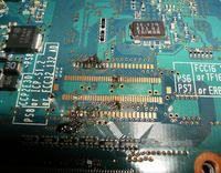 PS2 Slim Brak obrazu po uszkodzeniu ścieżek.