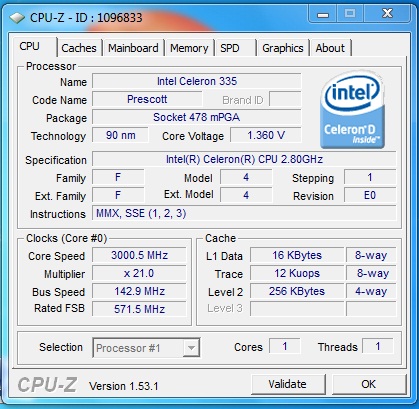 Intel Celeron 335 kto pomoze?
