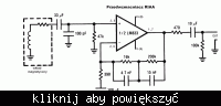Przedwzmacniacz RIAA na LM833 Przedwzmacniacz RIAA na LM833