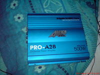 Nieznana usterka, wzmacniacz American audio