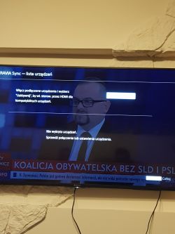 Amplituner nie wyświetla się w "wykrytych urządzeniach"