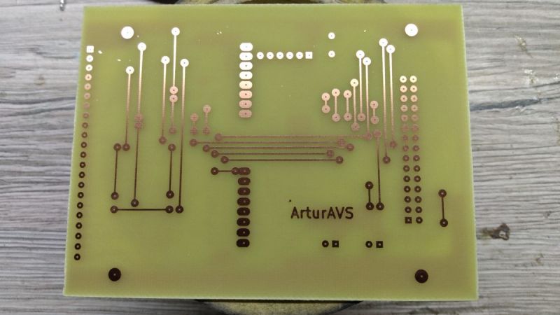 [Zlecę] Wykonanie plytki PCB z załączonego rysunku