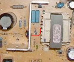 TV Beko PO625NX chassis 14.1 przetwornica uszkodzona