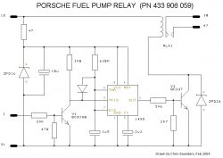 Porsche 928 - Przekaźnik pompy paliwa na NE555P nie działa po wymianie elementów