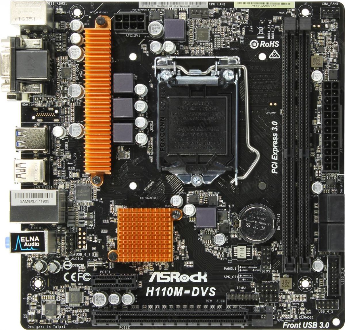 Asrock h110m stx обзор