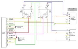 Audi A4 B5 przełącznik - Jak podłączyć przełącznik przeciwmgielnego od Audi A4 B