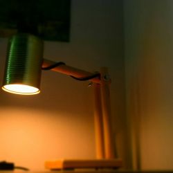 Lampka biurkowa DIY. Koszt 40zł Lampka biurkowa DIY. Koszt 40zł