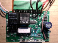 Alarm Fox senior rezystory na płytce, schemat wejść, programowanie funkcji