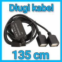 Ładowarka samochodowa z 2 wyjściami USB do gniazda 12V w podłokietniku - porady