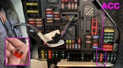 BMW F10 - Bezpiecznik 40A podłączenie aftermarketowych lamp