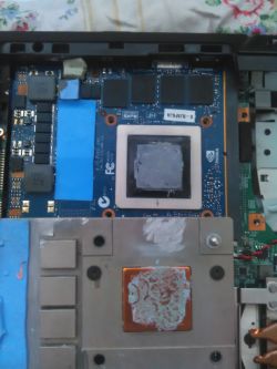 Test past termoprzewodzących AAB TG2 PK012 vs Arctic MX-2 w laptopie MSI GT 683