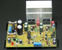 Wzmacniacz Stereo lub Bi-Amp ze zwrotnicą aktywną DSP ADAU1701.