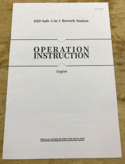 Practical test of the Yihua 852D+ soldering station (2-in-1, hot air 700 W and 60 W 900M flask solde