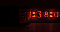 Zegar lampowy Nixie electroNIXclock pod lampy IN12 Zegar lampowy Nixie electroNIXclock pod lampy IN12