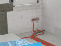Straightening a Haupa Perlon Pilot for Cable Threading in Conduits