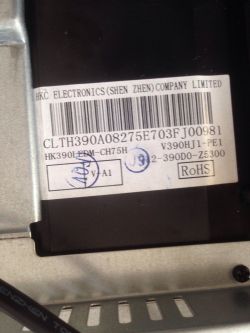 [TV Haier LE39M7000cf] Dump pamięci 25q64 - Szczegóły płyty T.SIS231.T701