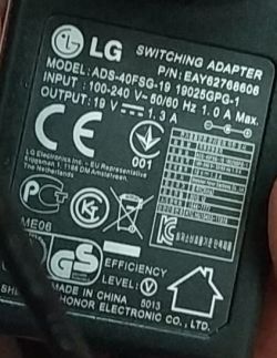LG22M45 zasilacz z monitora LG22M45 zasilacz z monitora