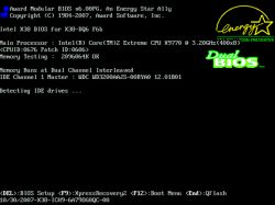 Fujitsu Siemens P19-2 nie ładuje systemu - czarny ekran po logo