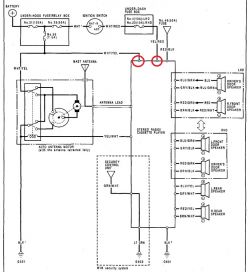 Honda Legend Coupe 1992- wymiana radia - Po wymianie radia auto nie chce odpalić