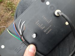 Schemat podłączenia lampy tylnej LED Kimar do przyczepy lawety - 6 przewodów