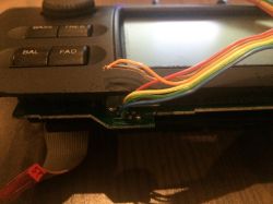 Płytka radia immobilaizer podswietlenie liczników