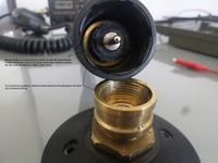 Antena CB ML 145 - brak rezystancji między masą a górną częścią