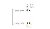Double light switch wiring: how to connect two lamps to one double switch? Double light switch wiring: how to connect two lamps to one double switch?