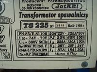 Spawarka dwufazowa - zwiększenie natężenia prądu