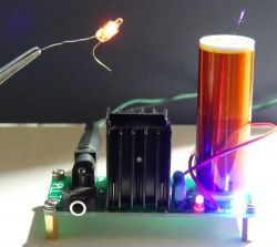 Tesla Electronic Miniature Coil - Assembly Kit