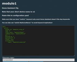 Screen of Home Assistant configuration with YAML code example.