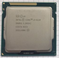 Zdjęcie procesora Intel Core i3-3220.