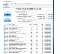 Czy parametry dysku twardego w laptopie są w normie?