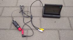 Podłączenie kamery cofania do samochodu - brak obrazu, wyjście mini jack 4 pin